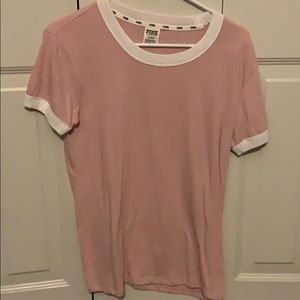 light pink t shirt